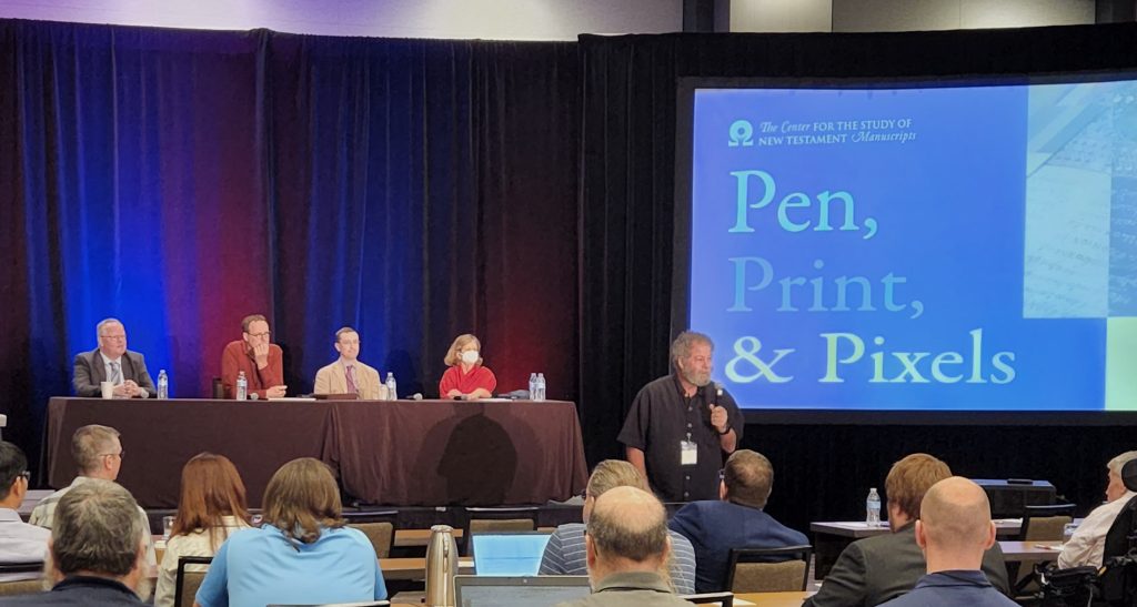Picture from the final session at the Text & Manuscript conference.